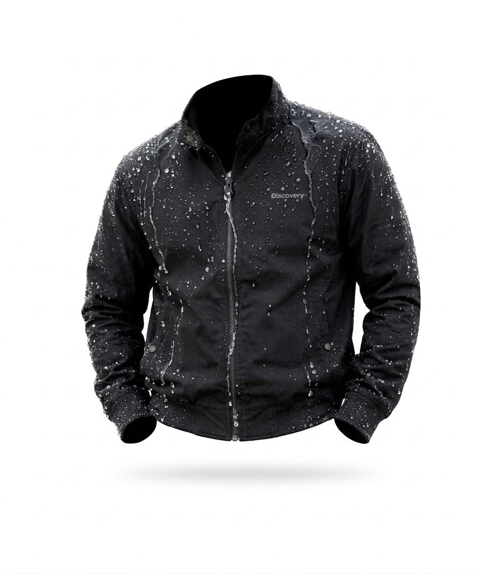 Jacket Marca Discovery Impermeable para Caballero - NK37 Negro