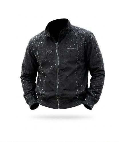 Jacket Marca Discovery Impermeable para Caballero - NK37 Negro