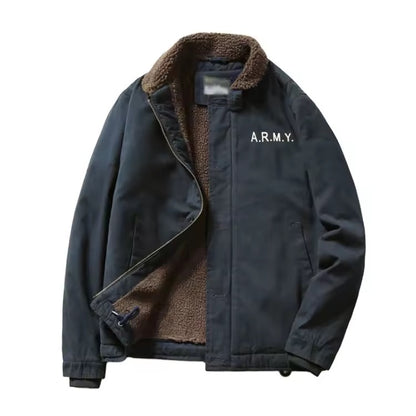 Abrigo Casual Hombre - K158 Azul ARMY