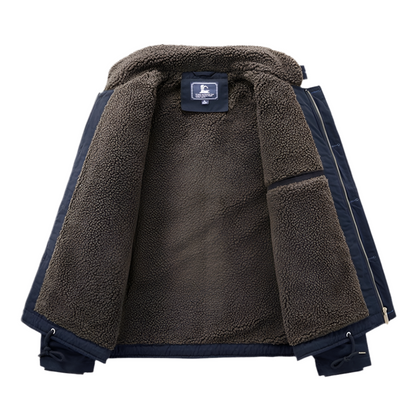 Abrigo Casual Hombre - K158 Azul ARMY