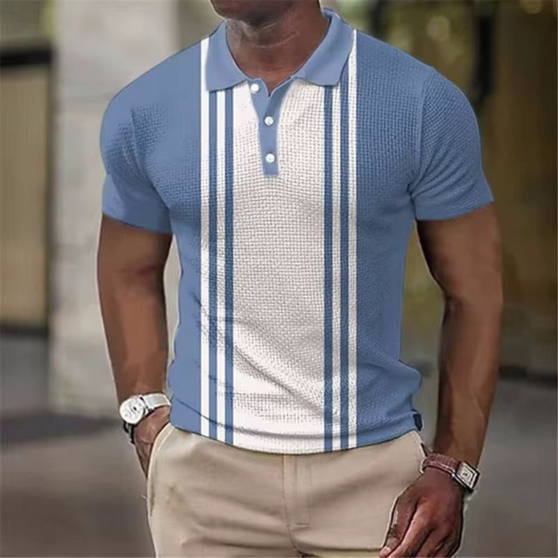 Camisa casual tipo polo/- S048
