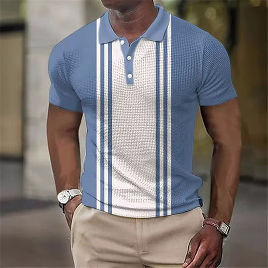 Camisa casual tipo polo/- S048