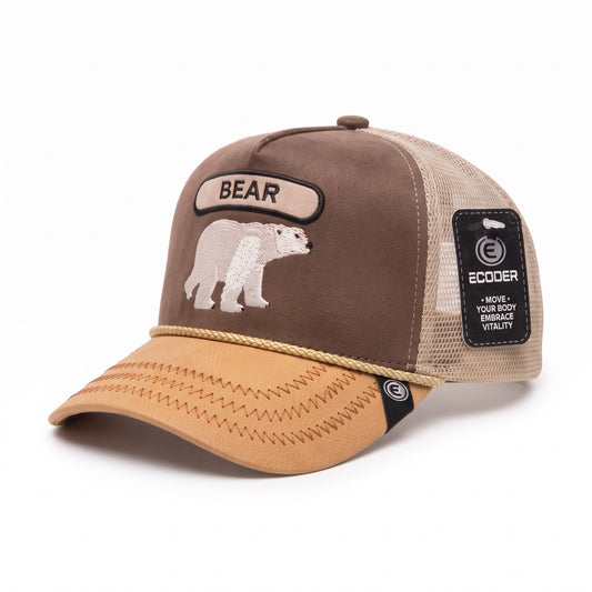 Gorra con bordado OSO CAFE - KCN141
