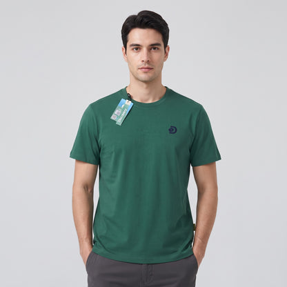 Camiseta Discovery para Caballero - Verde KCN15