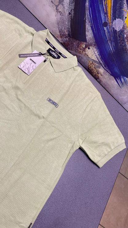 Camiseta Bongo para Caballero Tipo Polo - Verde KCN18