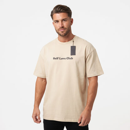 Camiseta Interlock Regular Hombre - KCN162 Café Claro