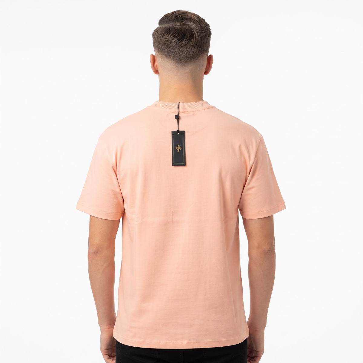 Camiseta Interlock Regular Hombre - KCN154 Durazno