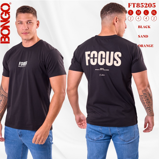 Camiseta Bongo para Caballero - Beige KCN11