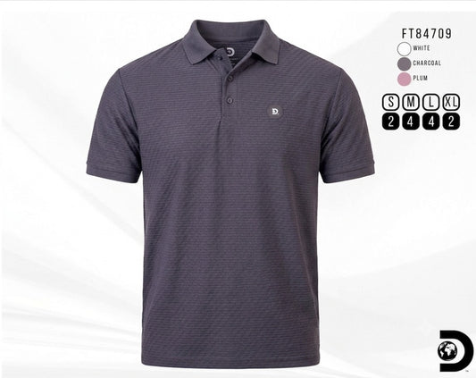 Camisa Tipo Polo Marca Discovery  Salmon NK07