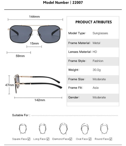 Lentes de Sol 2025  / celeste difuminado C99