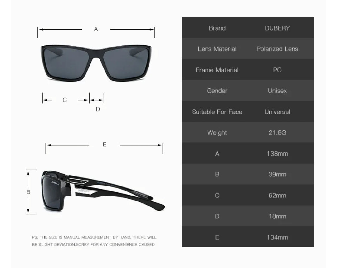 Lentes de Sol 2026   / Negro C126