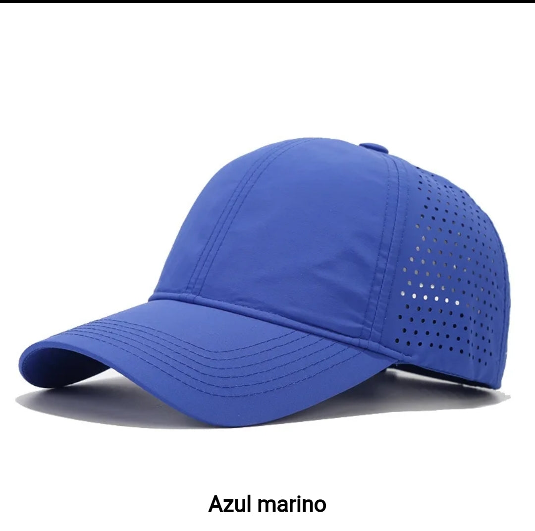 Gorra Deportiva Transpirable D01/ Azul