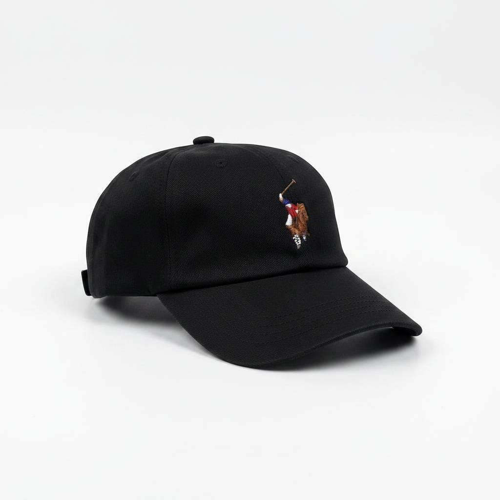 Gorra Alexander Smith Polo Club Negra - KCN02