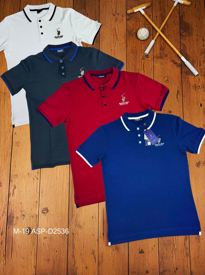 Camisa Polo Club Alexander Smith Rojo NK04