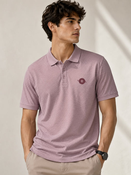 Camisa Tipo Polo Marca Discovery  Rosa Vieja NK08