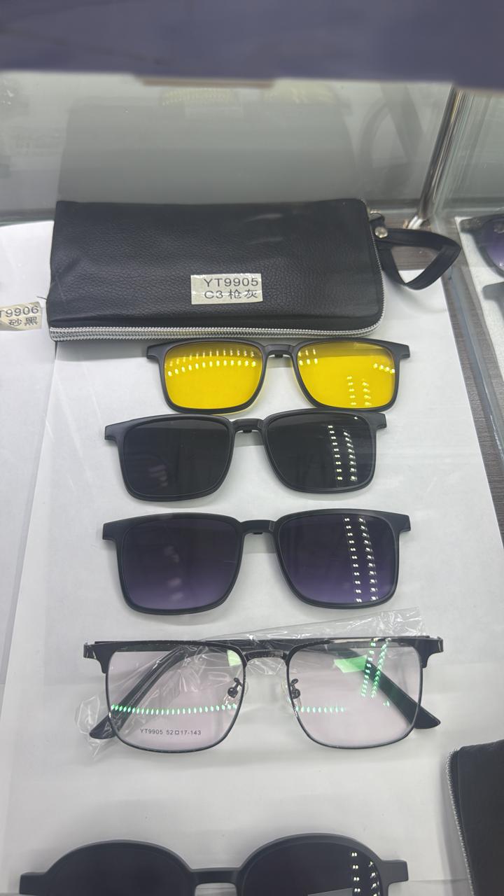 Lentes para el Sol. para caballero  -  Lente 4 en 1   C194
