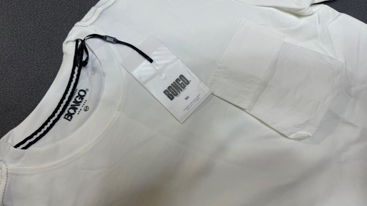 Camisa para Caballero Marca Bongo   - Blanco NK38