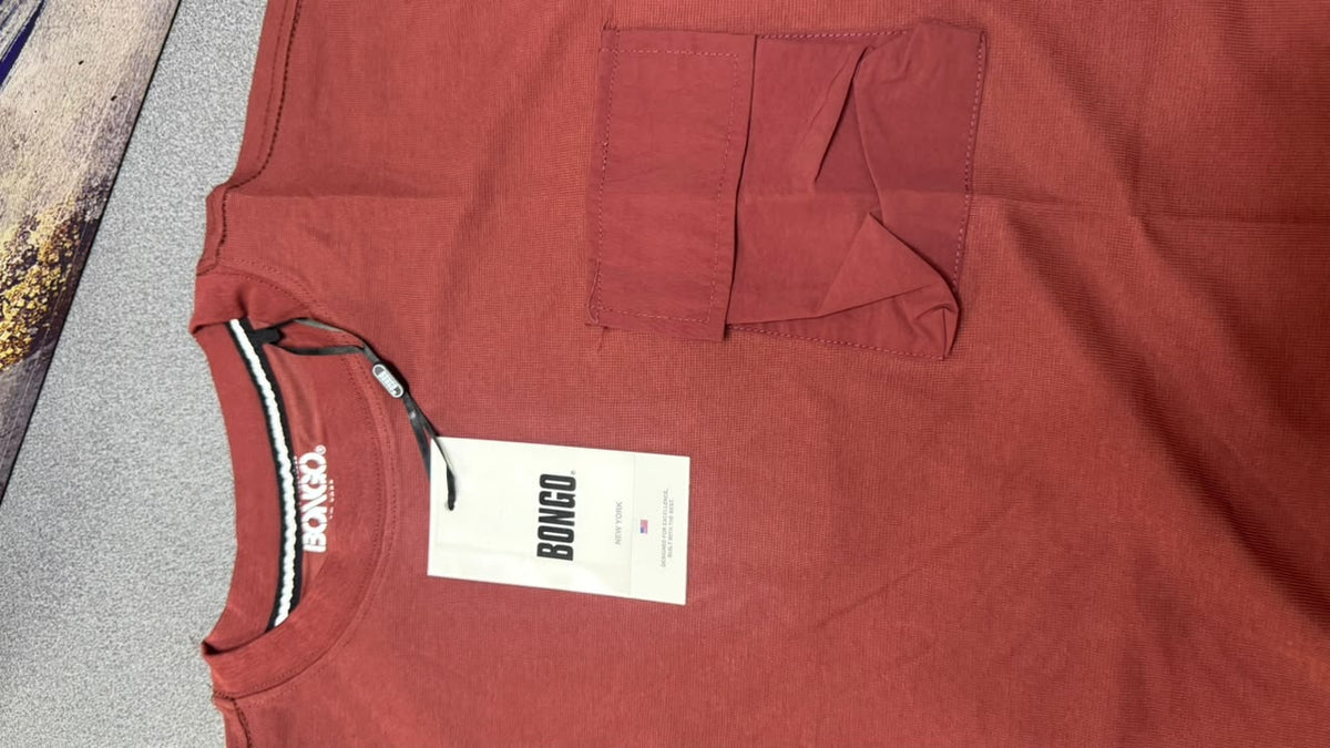 Camisa para Caballero Marca Bongo   - Rojo  NK38