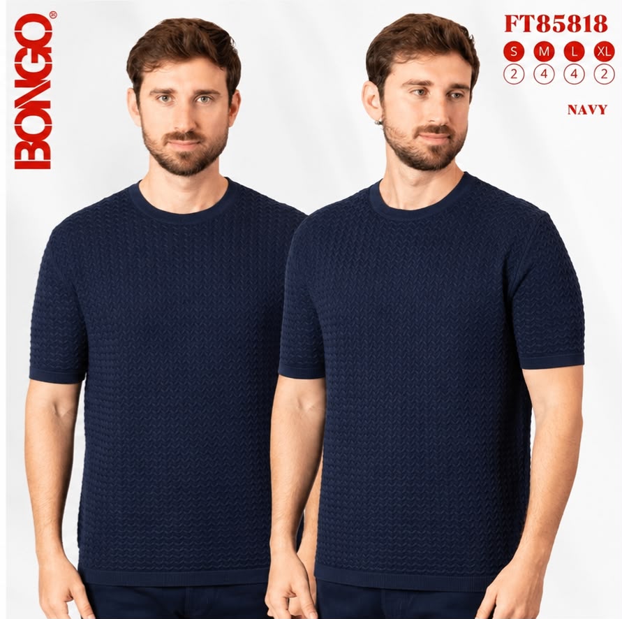 Camisa para Caballero Marca Bongo   - Azul NK11