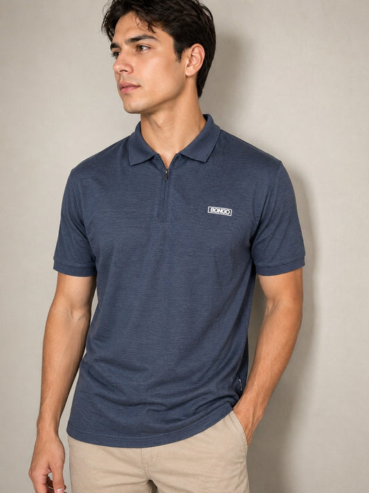 Camiseta Bongo para Caballero Tipo Polo - Charcoal KCN18