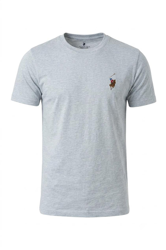Camiseta Polo Club Alexander Smith - Gris KCN07