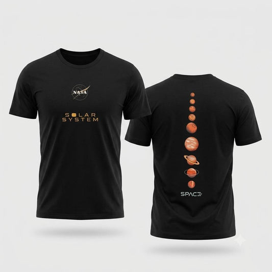 Camiseta Mission Space - NASA Negra KCN35
