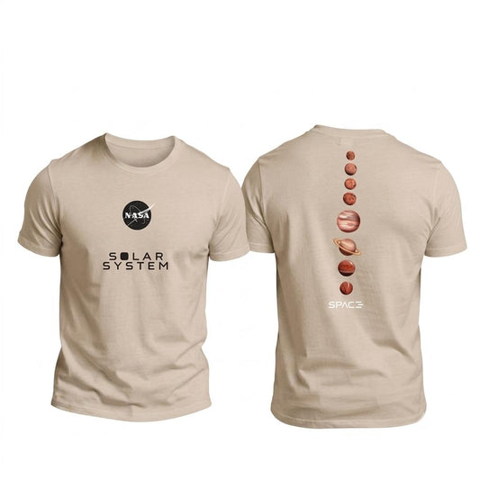Camiseta Mission Space - NASA Beige KCN35