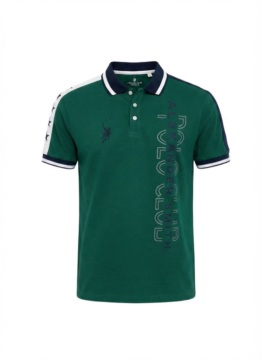 Camisa Polo Club Alexander Smith  Verde NK05
