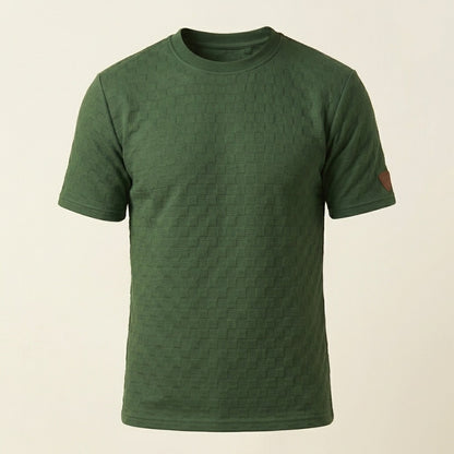 Camiseta Over Size con Alto relieve  Marca Interview -  Verde NK20