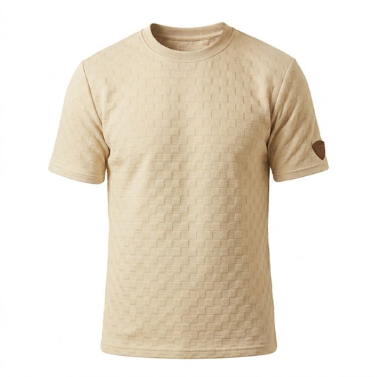 Camiseta Over Size con Alto relieve  Marca Interview -  Blaco NK20