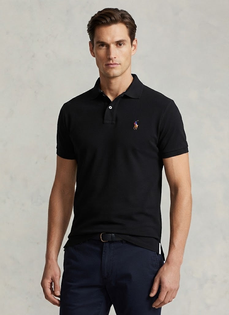 Camisa Polo Club Alexander Smith Negro  NK23
