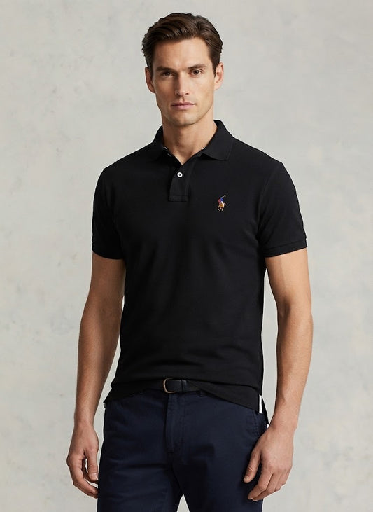 Camisa Polo Club Alexander Smith Negro  NK23