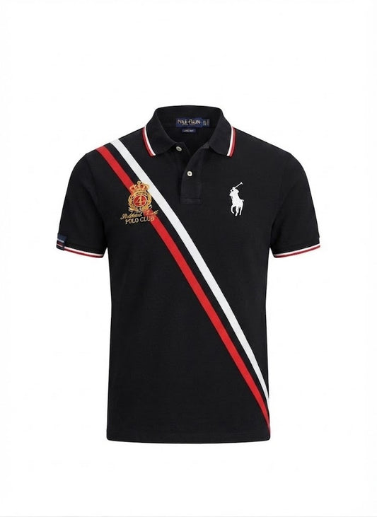 Camisa Polo Club Alexander Smith Negro  NK22