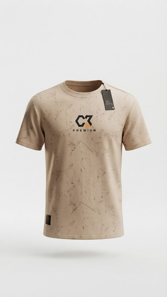 Camisa Casual Premium para Caballero Oversize / Beige NK25