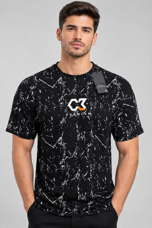 Camisa Casual Premium para Caballero Oversize / Negro NK25