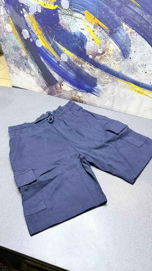 Short Casual Touch & Go Premium para Caballero/ NK35 Azul