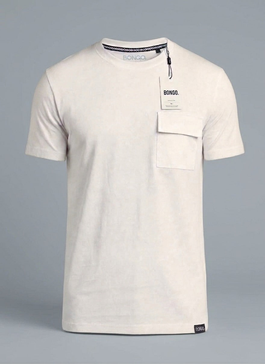 Camisa para Caballero Marca Bongo   - Blanco NK38