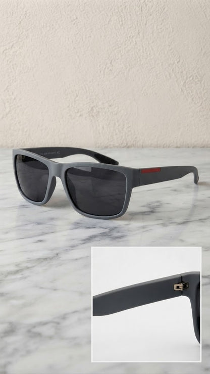 Lentes para el Sol. para caballero  -Estilo Linea/ Gris C187