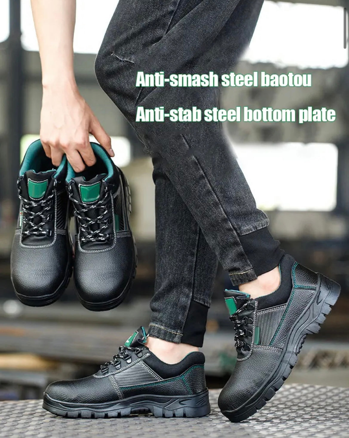 Burro de Seguridad con Punta de Acero - Bajo- E11