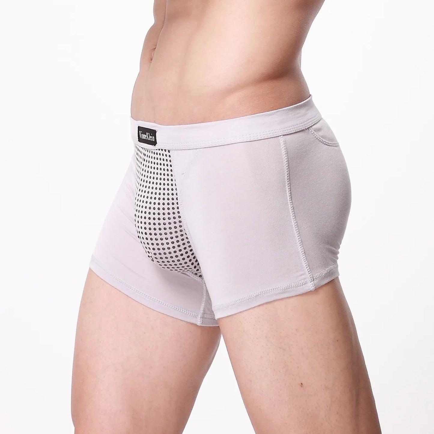 Boxer Terapia Magnética - Gris Claro K246