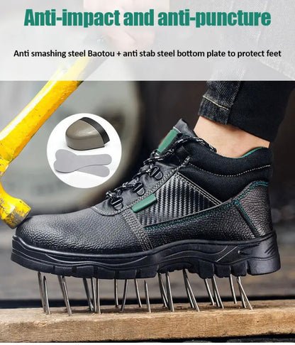 Burro de Seguridad con Punta de Acero - Alto -E10