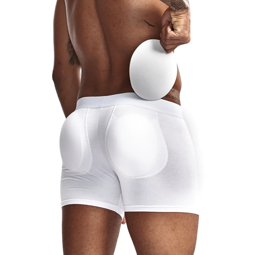 Boxer de aumento largo / K398 blanco