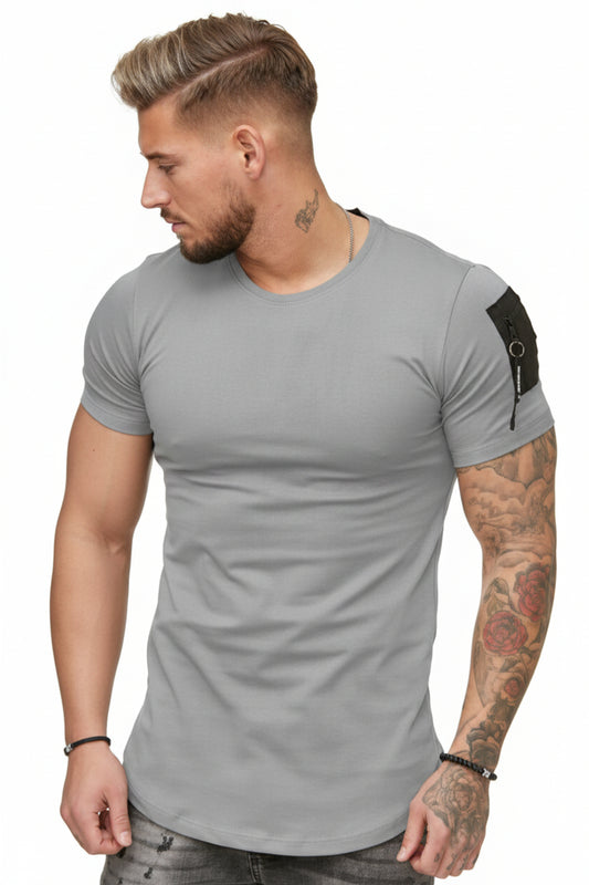 Camisa deportiva / KM13 gris