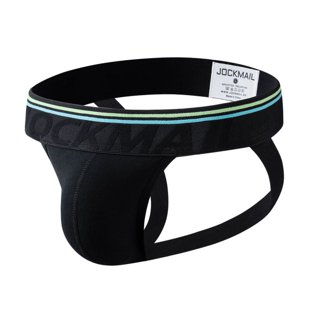 Jockstraps Jockmail / K393  negro rayado