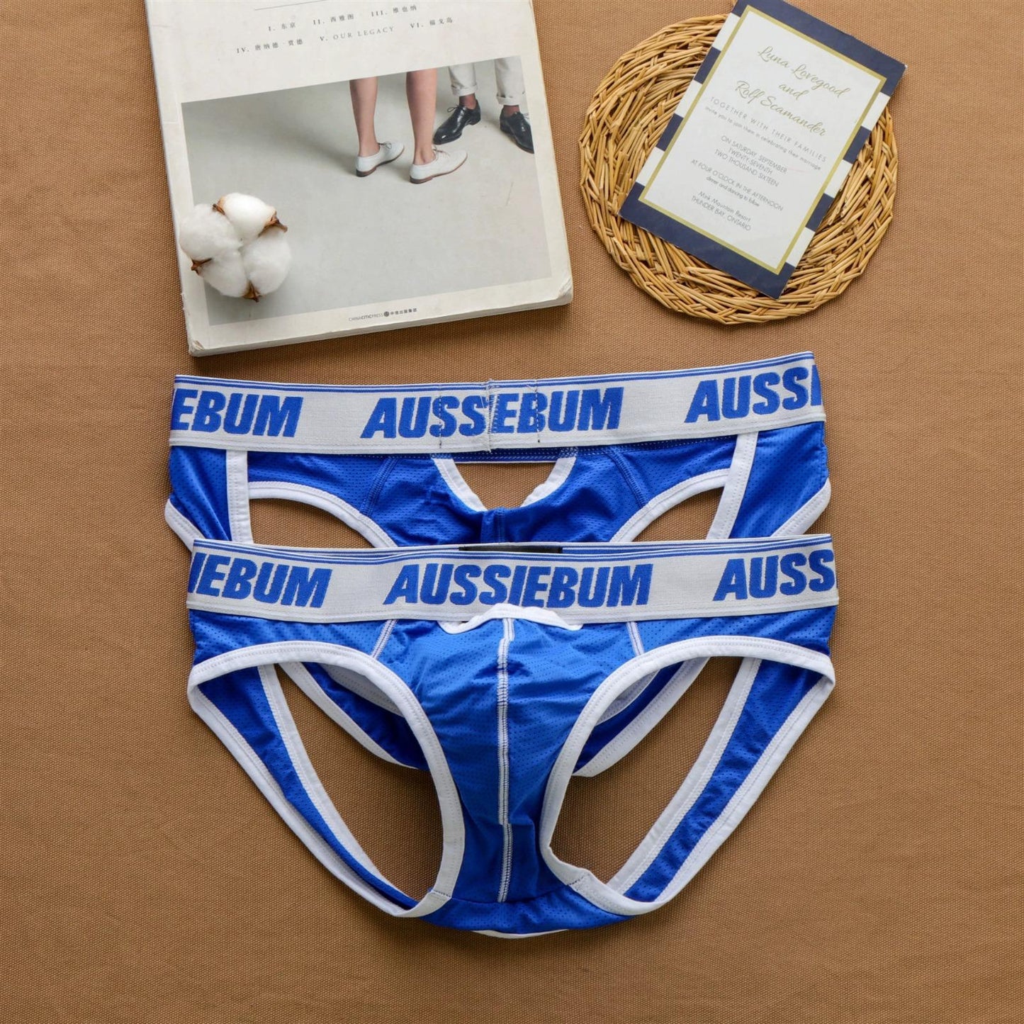 Jockstraps Aussiebum / Azul rey K416