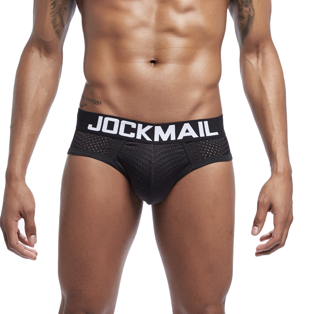 Calzoncillo para caballero de malla / K391 negro