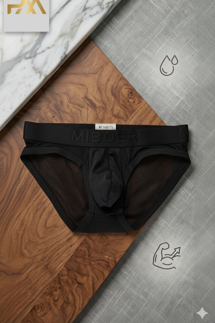 Calzoncillo transparente / K404 negro