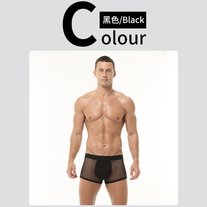 Boxer transparente / K405 negro