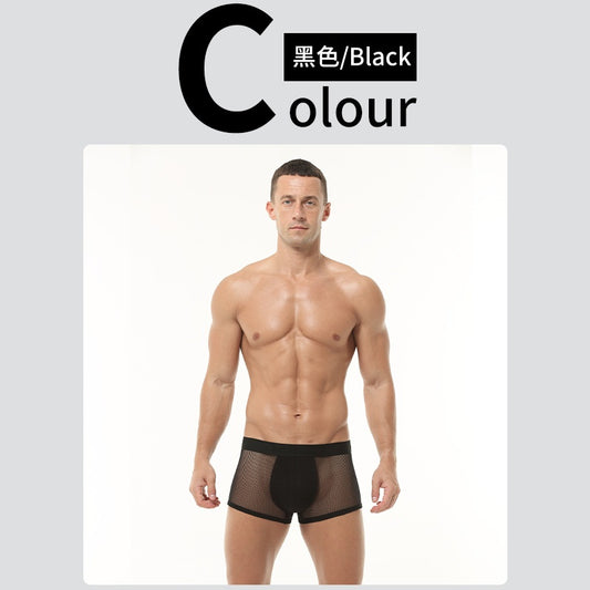 Boxer transparente / K405 negro