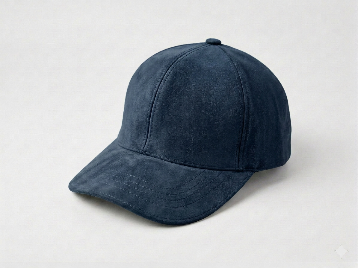 Gorra de cuero original / Azul K411